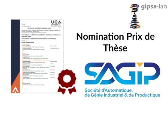 Prix de thèse du club EEA/SAGIP pour Hussam ATOUI