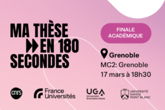 Finale académique de Ma Thèse en 180s